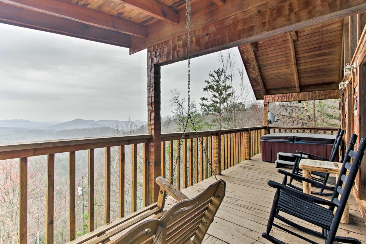 Sevierville Cabin With Private Hot Tub And Fireplace! Luaran gambar